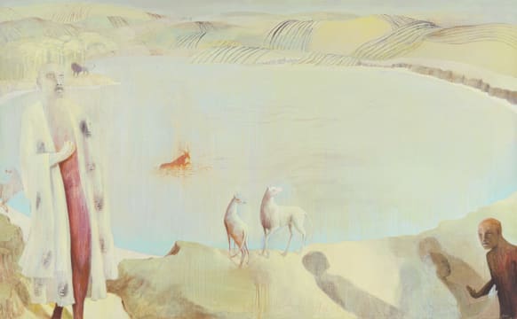 Deborah Bell; Tapestry: Red Hart