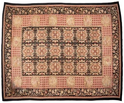 Aubusson-style rug