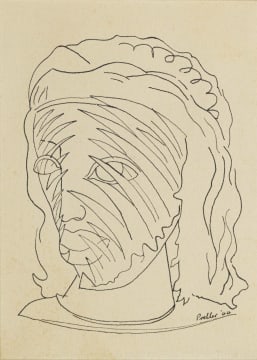 Alexis Preller; Scarified Head