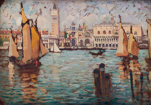 Hugo Naudé; San Marco, Venice