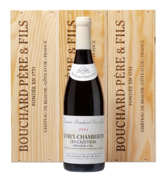 Bouchard Père et Fils; Gevrey-Chambertin Les Cazetiers; 2004; 3 (1 x 3); 750ml
