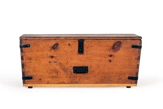 Cape Oregon pine kist, South Africa, 19th century