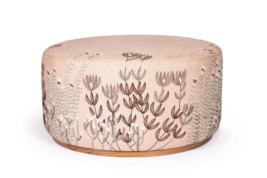 Casamento; Fynbos Meadow ottoman, designed by Starry-Eve Collet, 2025