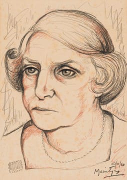 Johannes Meintjes; Portrait of a Woman
