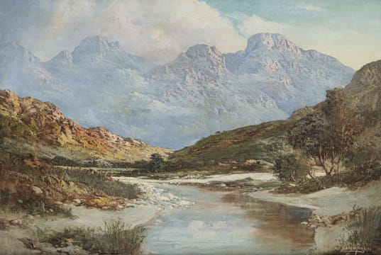 Gabriel de Jongh; After the Rains, Hex River Mountains
