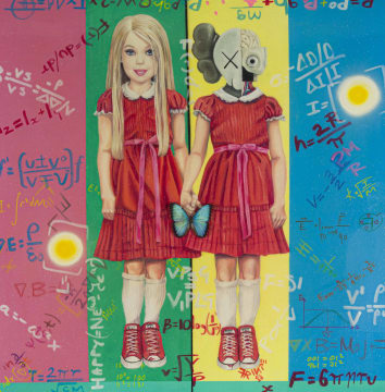 Fringe; Untitled (Twins)