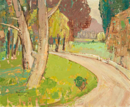 Barbara Grace Burry; Pathway and Trees