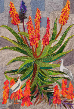 Keiskamma Art Project; Imvomvo (Flowers of the Aloe Plant)