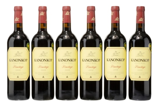 Kanonkop; Pinotage; 2008; 6 (1 x 6); 750ml