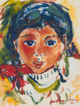 Audrey Fourie; Portrait of a Girl
