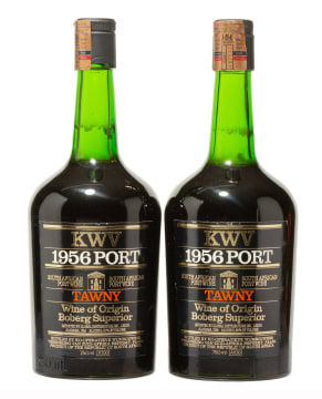 KWV; Tawny Port; 1956; 2 (1 x 2); 750ml