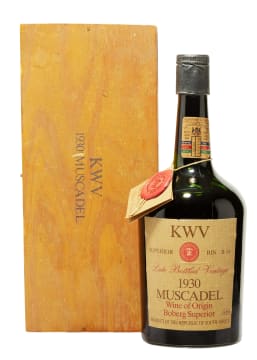 KWV; Muscadel; 1930; 1 (1 x 1); 750ml