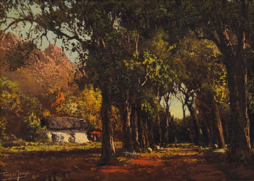 Tinus de Jongh; Cape Landscape