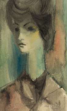 Maurice van Essche; Portrait of a Woman