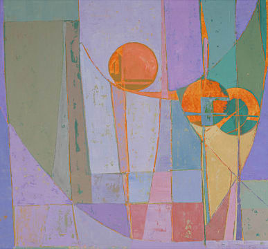 Arthur Edward Cantrell; Abstract Composition with Spheres