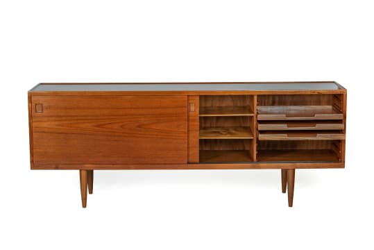 Niels Otto Møller; 'Model 20' teak sideboard for J. L. Møllers Møbelfabrik, Denmark