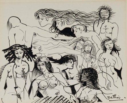 Walter Battiss; Group of Nude Figures