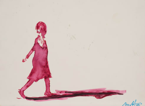 Nelson Makamo; Walking Figure
