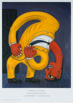 Norman Catherine; Red Rubber Neck, poster