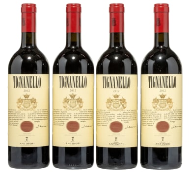 Antinori; Tignanello Toscana; 2012; 4 (1 x 4); 750ml