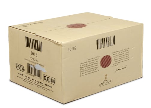 Antinori; Tignanello Toscana; 2018; 6 (1 x 6); 750ml