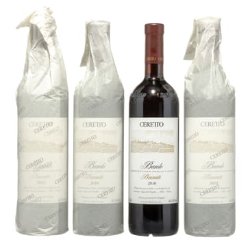 Ceretto; Barolo Brunate; 2010; 4 (1 x 4); 750ml