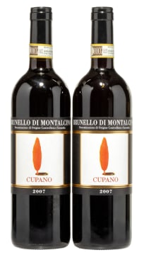 Cupano; Brunello di Montalcino; 2007; 2 (1 x 2); 750ml