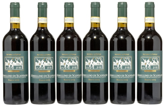 Fattoria le Pupille; Morellino di Scansano; 2015; 6 (1 x 6); 750ml