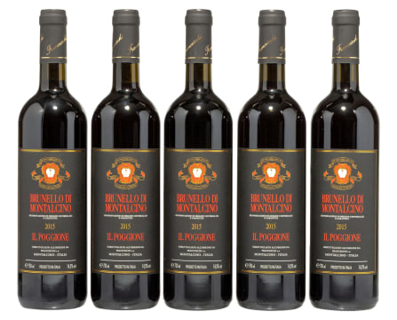 Il Poggione; Brunello di Montalcino; 2015; 5 (1 x 5); 750ml