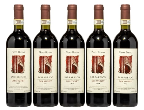Piero Busso; Barbaresco San Stunet; 2013; 5 (1 x 5); 750ml