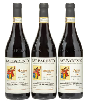 Produttori del Barbaresco; Barbaresco Collection; 2014; 3 (1 x 3); 750ml