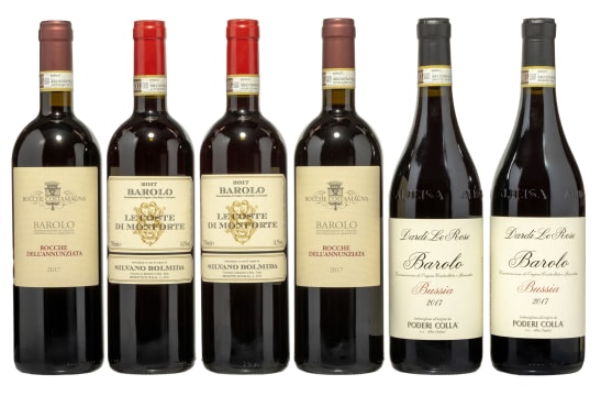 Italian Collection; Poderi Colla,Rocche Costamagna,Silvano Bolmida; 2017; 6 (3 x 2); 750ml