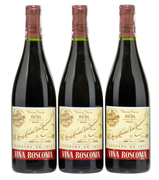 Lopez de Heredia; Viña Bosconia Reserva; 2005; 3 (1 x 3); 750ml