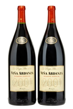 La Rioja Alta; Viña Ardanza Rioja Reserva; 2001; 2 (1 x 2); 1500ml