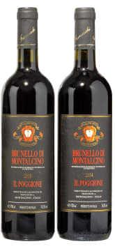 Il Poggione; Brunello di Montalcino; 2010,2014; 2 (1 x 2); 750ml