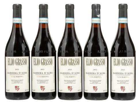 Elio Grasso; Barbera d'Alba Vigna Martina; 2013; 5 (1 x 5); 750ml