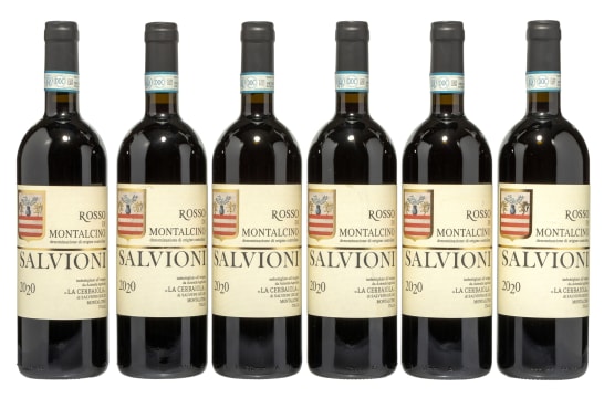 Salvioni; Rosso di Montalcino La Cerbaiola; 2020; 6 (1 x 6); 750ml