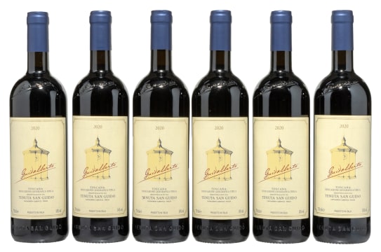 Tenuta San Guido; Guidalberto; 2020; 6 (1 x 6); 750ml