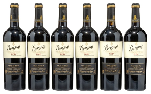 Beronia; Rioja Gran Reserva; 2009; 6 (1 x 6); 750ml