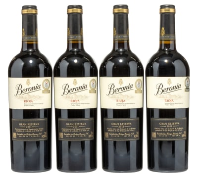 Beronia; Rioja Gran Reserva; 2011; 4 (1 x 4); 750ml