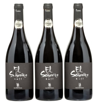 El Señorito; Single Vineyard Tempranillo; 2011; 3 (1 x 3); 750ml