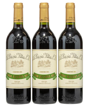 La Rioja Alta; Rioja Gran Reserva 904; 2010; 3 (1 x 3); 750ml