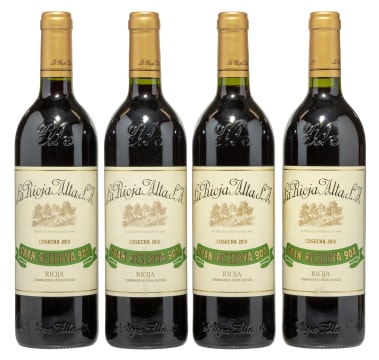 La Rioja Alta; Rioja Gran Reserva 904; 2010; 4 (1 x 4); 750ml