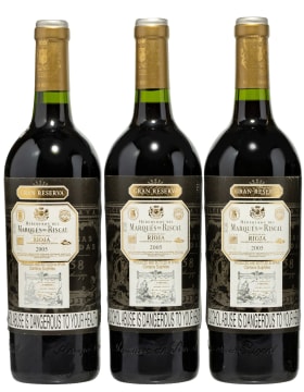 Marques de Riscal; Rioja Gran Reserva; 2005; 3 (1 x 3); 750ml