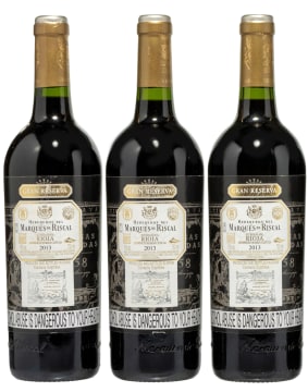 Marques de Riscal; Rioja Gran Reserva; 2013; 3 (1 x 3); 750ml