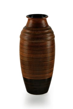Unknown Artist; A German glazed pottery floor vase, model 7/50