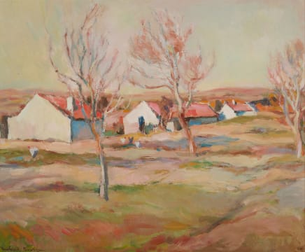 Herbert Coetzee; Bolandse Somerlandskap (Highland Summer Landscape)