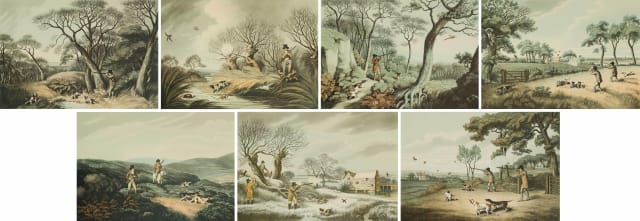 William Samuel Howitt; Shooting Scenes, seven