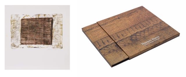 Hannes Harrs; Three BaKuba Collages; Untitled (Abstract), two