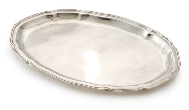 An Austrian silver tray, Vienna, .800 standard, 1922-2001